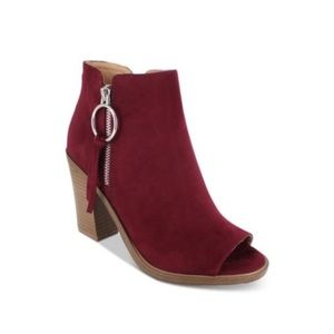 ☃️ Esprit Womens Peep Toe Booties 7.5